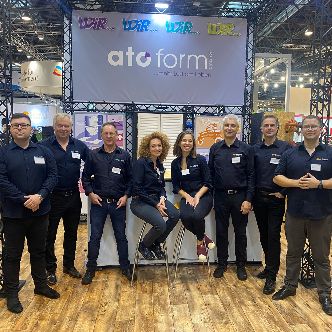 ato_form's tweet photo. Tag 1 der Rehacare in Düsseldorf!
Besuchen Sie unseren Stand in Halle 4 / D15
Wir freuen uns auf Sie!

#atoform #atoformgmbh #messe #reha #reha2022 #rehacaremesse #rehacare2022 https://t.co/6qe1LaQYCm