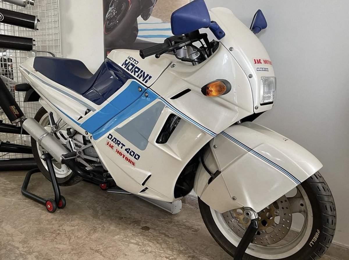 JACpcb's tweet photo. MOTO MORINI DART 400
 Nueva a estrenar no matrículada https://t.co/k2I9mys2dL