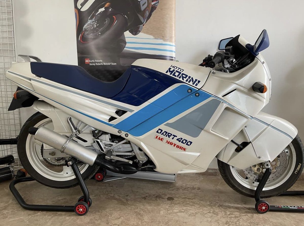 JACpcb's tweet photo. MOTO MORINI DART 400
 Nueva a estrenar no matrículada https://t.co/k2I9mys2dL