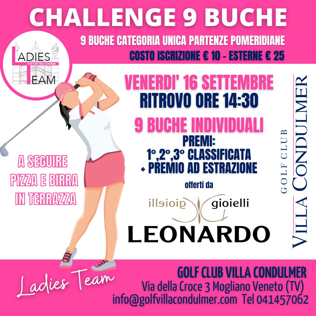 golfcondulmer's tweet photo. PROSSIMI APPUNTAMENTI AL GOLF - https://t.co/aPIzG3Gi0t https://t.co/n4HCttv8pY