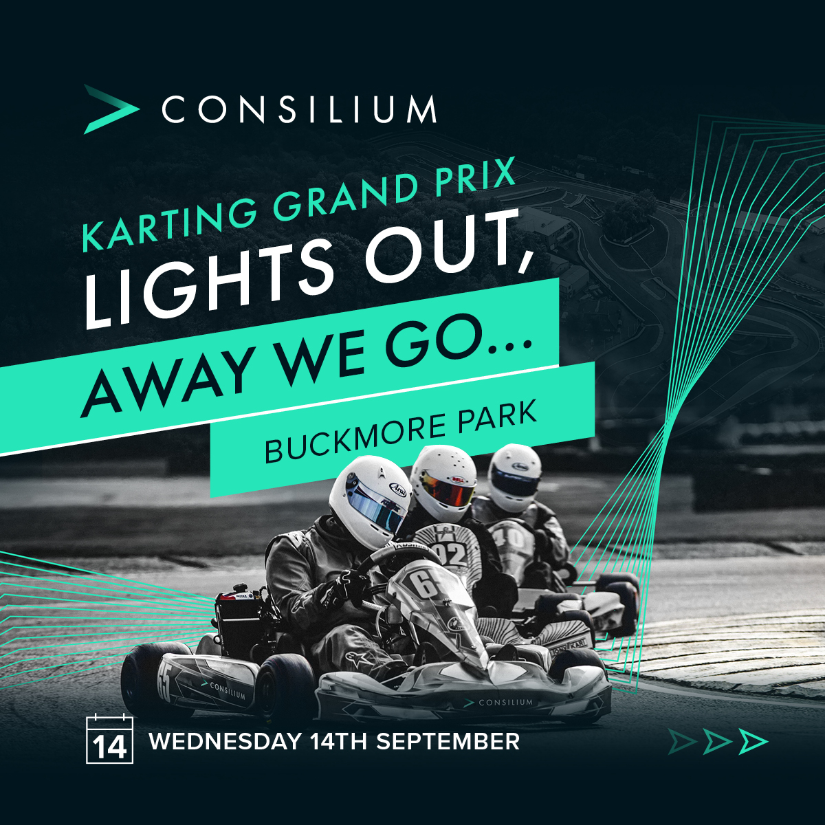 🚥 It’s lights out and off to Buckmore Park we go, this afternoon as a number of our brokers pit their wits against Aventum Sponsored, Ferrari Academy driver and Formula 3 star Ollie Bearman.

Will Ollie emerge victorious? We can’t wait to see the podium. 🏆

#BrokerEvents