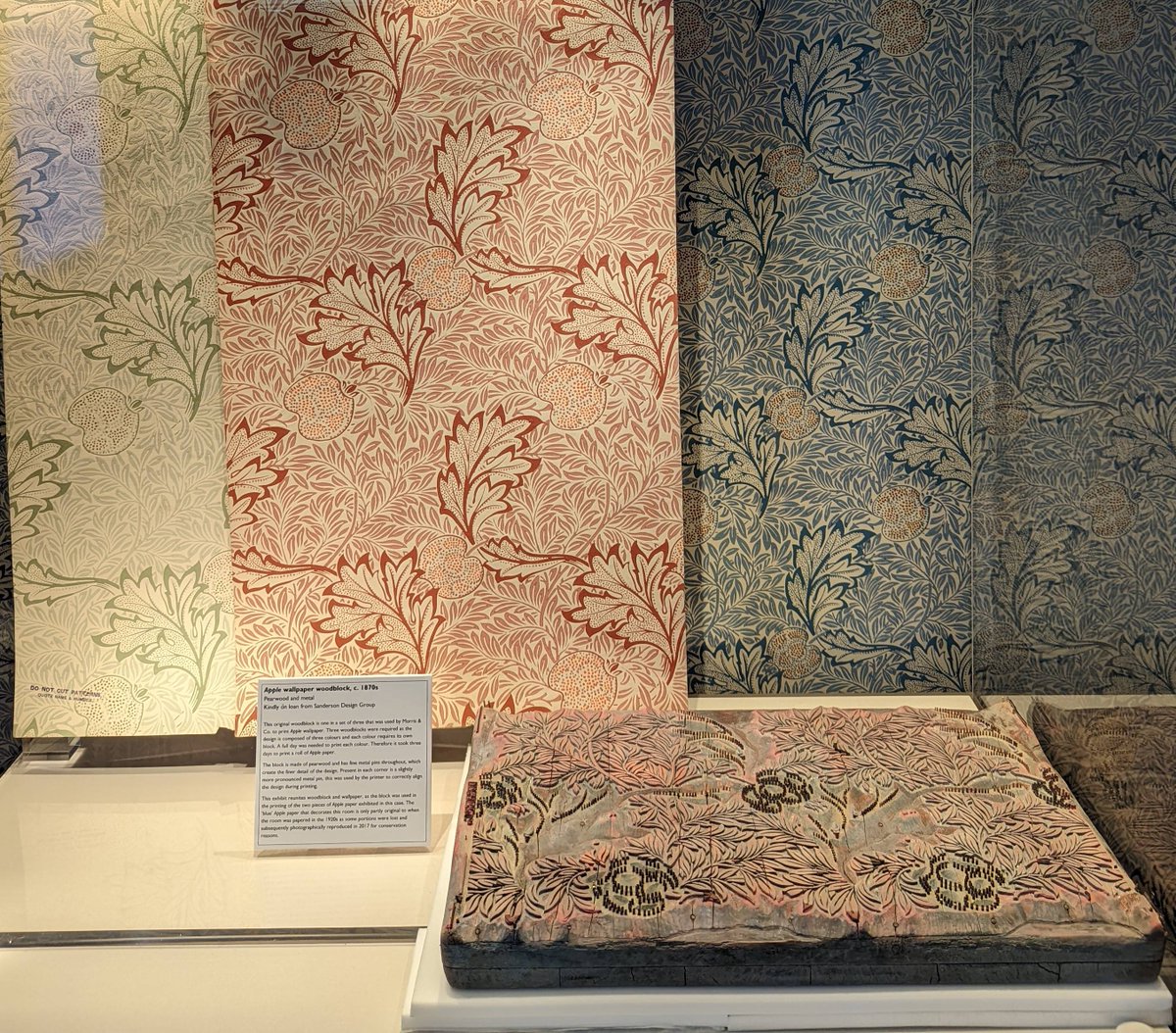 We look forward to seeing you this morning for our #ArtsandCrafts Wallpaper tour! For anyone who couldn't make it today we hope to hold more of these #tours in the future.

#ArtsandCraftsMovement #Wallpaper #WilliamMorris #EmeryWalker #Interiors #HistoricHouses #GuidedTours