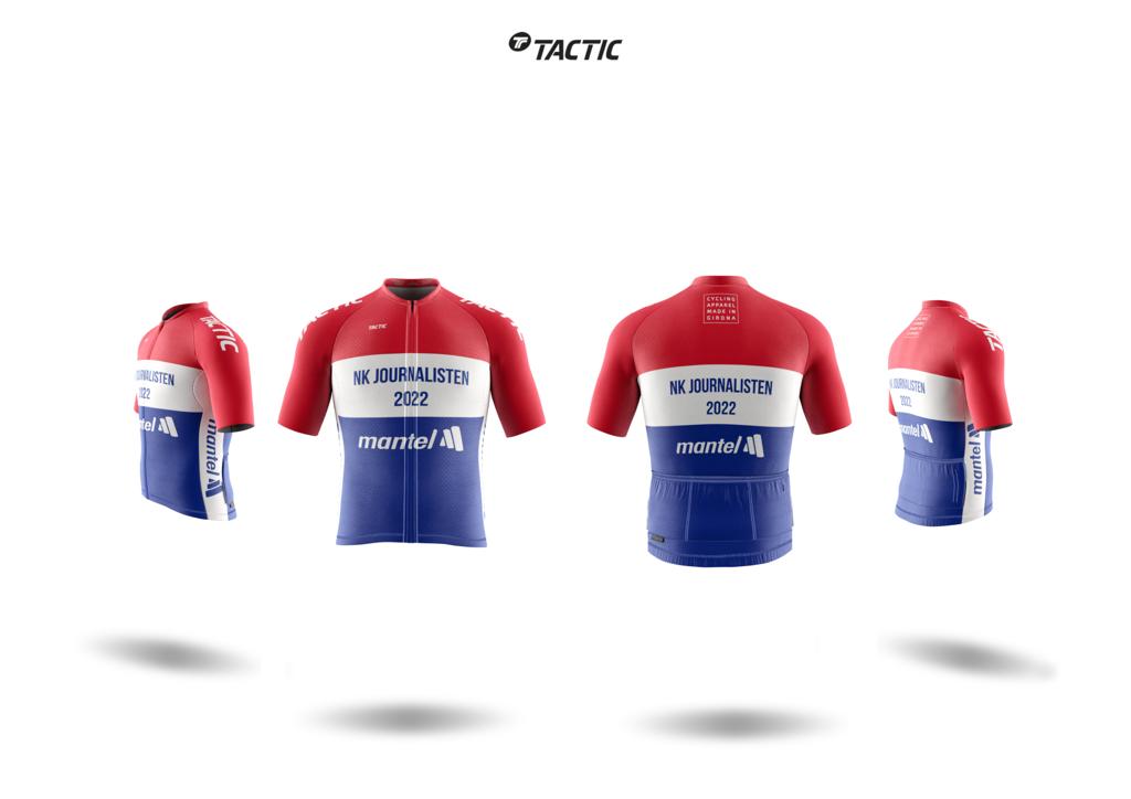 Ga jij deze trui winnen? 

<a href="/Tacticbenelux/">TacTic Benelux / Just Cycle Sportswear</a> en <a href="/MantelCom/">Mantel.com</a> hebben een schitterend tenue ontworpen voor de winnaars van het NK wielrennen voor Journalisten! Schrijf je snel in en claim bovendien je goedgevulde goodiebag: nkjournalisten.nl

#NKJournalisten