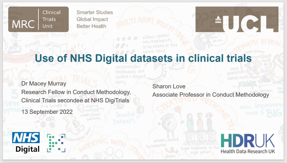 stats_ci's tweet image. Thanks @drmakerbaker and @SharonClintrial for your seminar on the use of #RoutineData data in #ClinicalTrials. Certainly something we want to get behind as a unit and it was great to see how that path is being carved! 

@MRCCTU @HDR_UK @NHSDigital @ImperialCTU 

#HealthData
