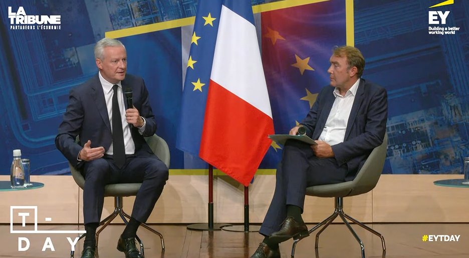 frantztoussaint's tweet photo. Le 13 septembre 2022 au Ministère de l'Economie #EYTDAY sur le thème : "Transformer la France dans un nouvel ordre... ou désordre mondial"
Avec Bruno Le Maire, Frédéric Oudéa, Christel Heydemann, Benoît Lemeignan, Carole Delga, Bruno Bonnell, David Djaiz, Patrick Artus https://t.co/Fz1hrgeXrw