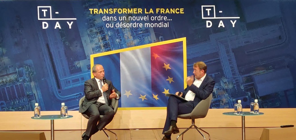 frantztoussaint's tweet photo. Le 13 septembre 2022 au Ministère de l'Economie #EYTDAY sur le thème : "Transformer la France dans un nouvel ordre... ou désordre mondial"
Avec Bruno Le Maire, Frédéric Oudéa, Christel Heydemann, Benoît Lemeignan, Carole Delga, Bruno Bonnell, David Djaiz, Patrick Artus https://t.co/Fz1hrgeXrw