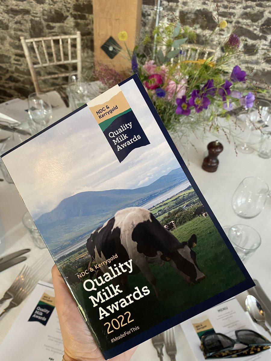 Today is one of our favourite days in the dairy calendar 🏆 🐄 

The NDC &amp; <a href="/KerrygoldIRL/">Kerrygold Ireland</a> Quality Milk Awards celebrates excellence in dairy farming and highlights the hard work and dedication of some of Ireland’s top food producers #madeforthis