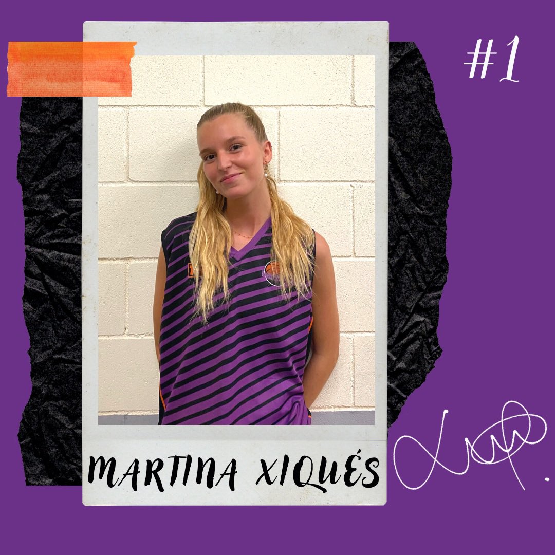 cbsantgregori's tweet image. 💣NOU FITXATGE💣

Ella és la @martinaxiques que després d’una pausa de 2 anys, arriba al club per aportar rapidesa i aires nous al sènior femení🔥

Benvinguda Martina!💜🖤

#CBSantGregori #bàsquet #somlilainegre #caliu