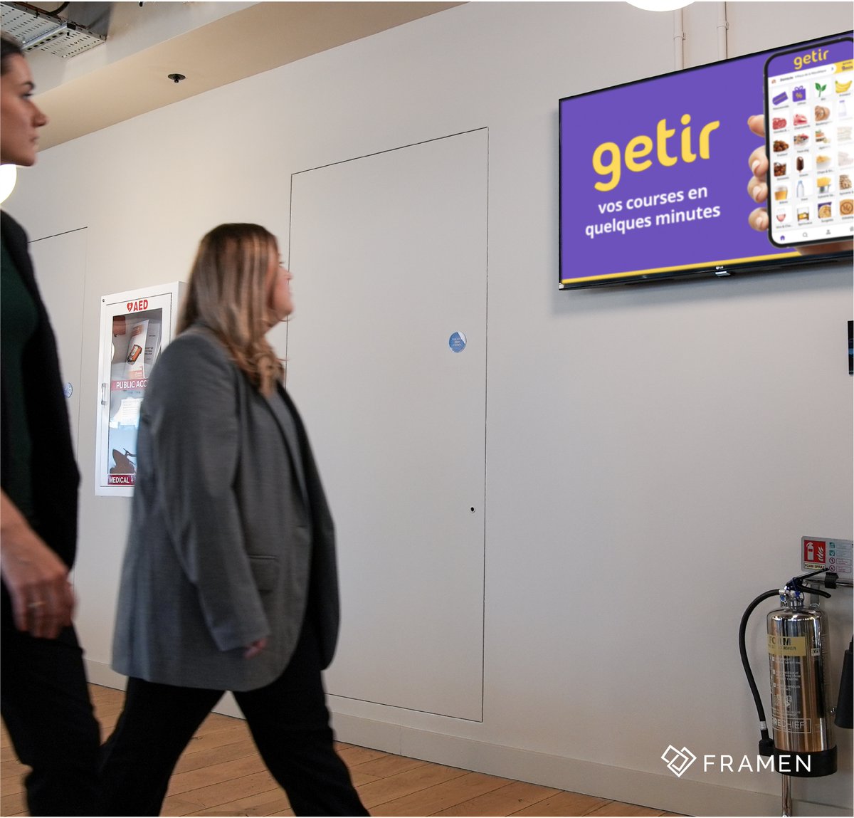 FRAMEN welcomes <a href="/Getir/">getir</a> on our screens. Have you spotted their campaign already? DON’T MISS IT, because they’ve got an amazing discount going on.🚀
Interested in promoting your brand on FRAMEN screens too?
👉 Start your #campaign here: lnkd.in/dzCS2iSE
#DOOH #advertising