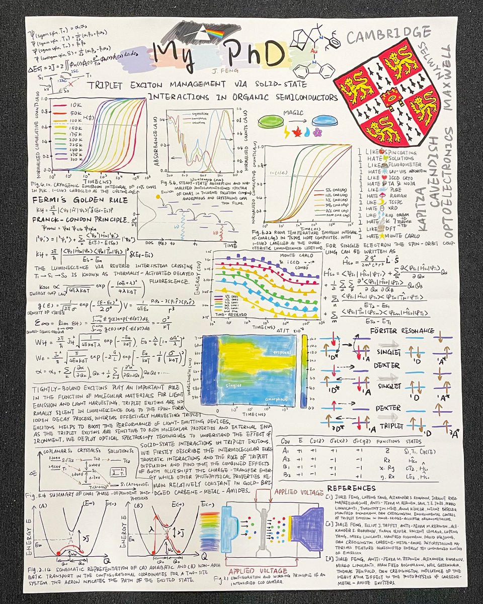 Finally the certificate arrives! I am so happy to be awarded the #RACI2022 poster prize. It was quite a lot of fun to draw this poster by hand (originally just pure for fun to summarise my PhD), and now the conference gave me a good opportunity to share this fun with people.☺️