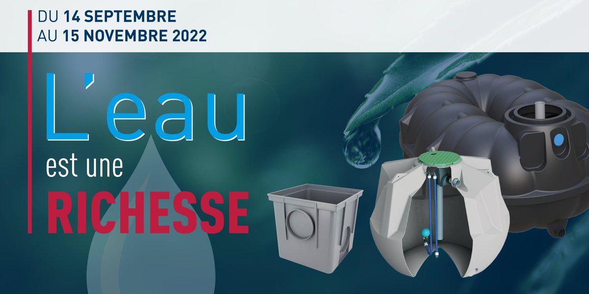 [PROMO 💥]

L'eau est une richesse 💧 ! Découvrez notre solution de récupération d'eau de pluie !

Alors profitez de prix sur notre sélection d'articles !

📆 Promo valable jusqu'au 15 novembre 2022
📍 En agence et sur mypum.fr/promo

#PUM #promo #produits