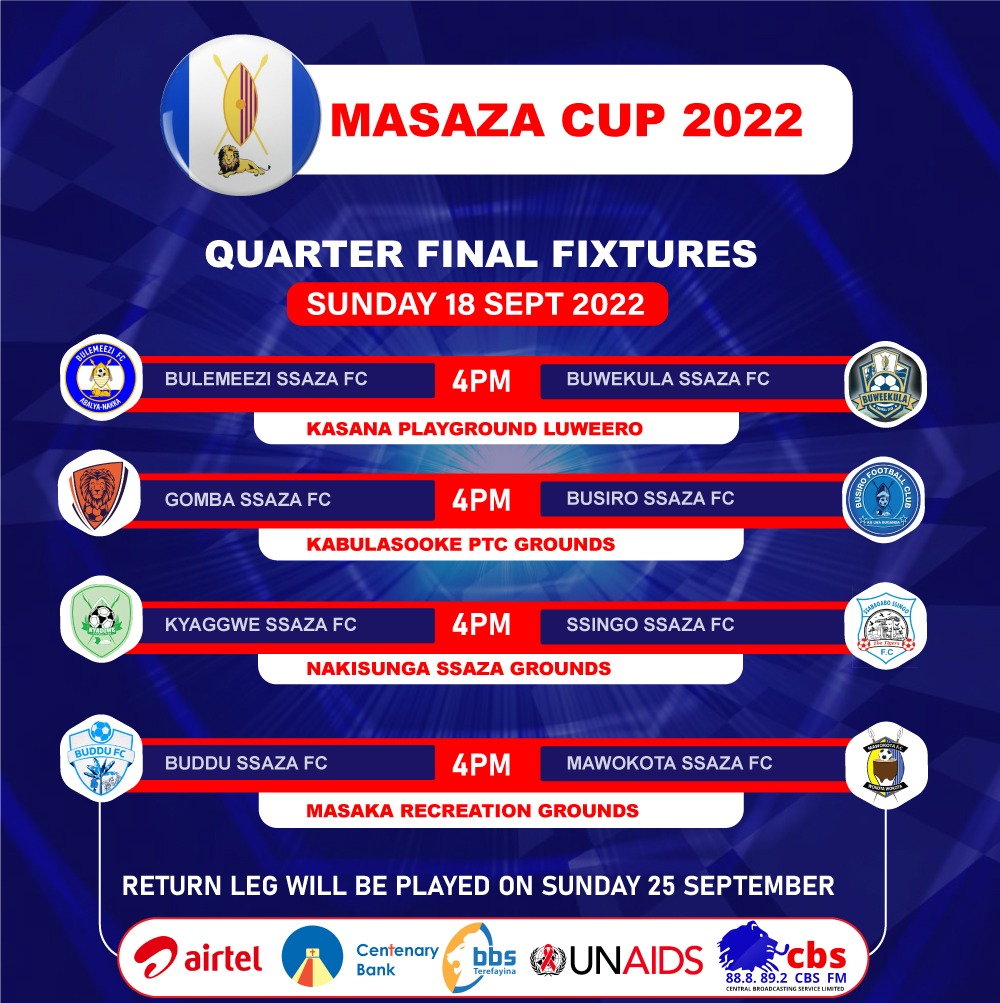 buddusfc's tweet photo. Confirmed Quarter Final MASSAZA CUP https://t.co/14GUrw0a92