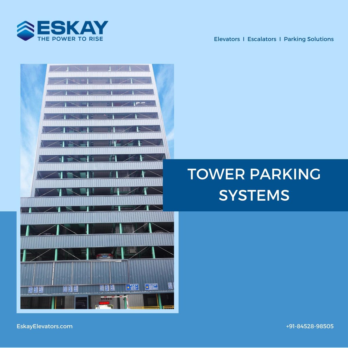 eskayelevators's tweet photo. Eskay Elevators is one of the most preferred brands for Car Parking Solutions across India. One of our key products in this category is Tower Parking Systems.
For more details about this product kindly connect with us.

#parkingsolutions
#eskayelevators
#powertorise
#elevators https://t.co/lqkJb5v81E