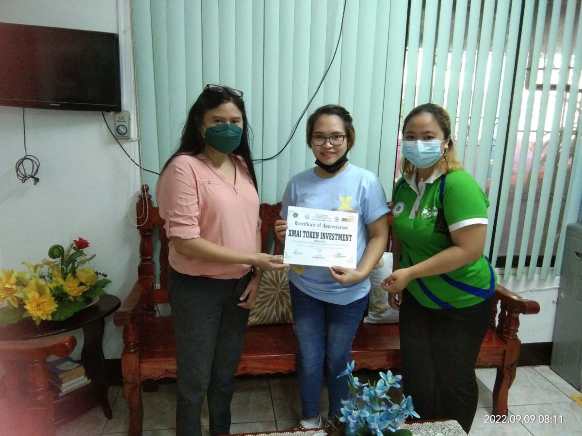 XMAI_Token's tweet photo. Our Dear XMAI Token member 912****209, who have been earning in XMAI token donated school necessities like ( electric fan, floor mop,alcohol, facemask etc.) https://t.co/HTgYDW2cVe