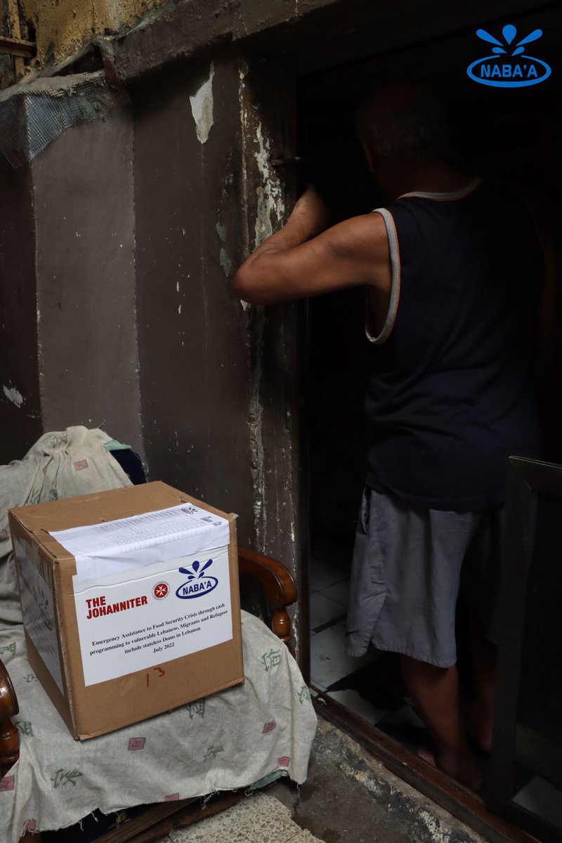 Nabaa_lebanon's tweet photo. Nabaa, in partnership with  Johanniter International Assistance @JOINbrussels @JohanniterInt , provided foods kits for Lebanese, refugees and migrants in Bourj Hammoud and Saida. 310 food parcels were distributed to the marginalized families whose financial condition is dire https://t.co/FXJ3kW44cG