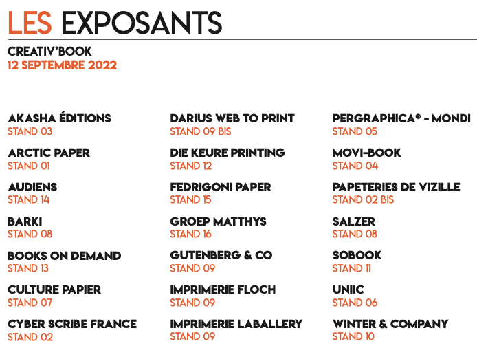CreativBook's tweet photo. Plus de 400 personnes se sont retrouvées ce 12/09 à #CreativBook & #LaNuitduLivre
Merci à tous nos partenaires, exposants et sponsors!
🔜RDV le 25/09/23 pour une prochaine #édition
#eventprofs #éditeurs #imprimeurs #fabricants #livre #livres #print #papier #impression #audiobook https://t.co/WNSwIei4rl