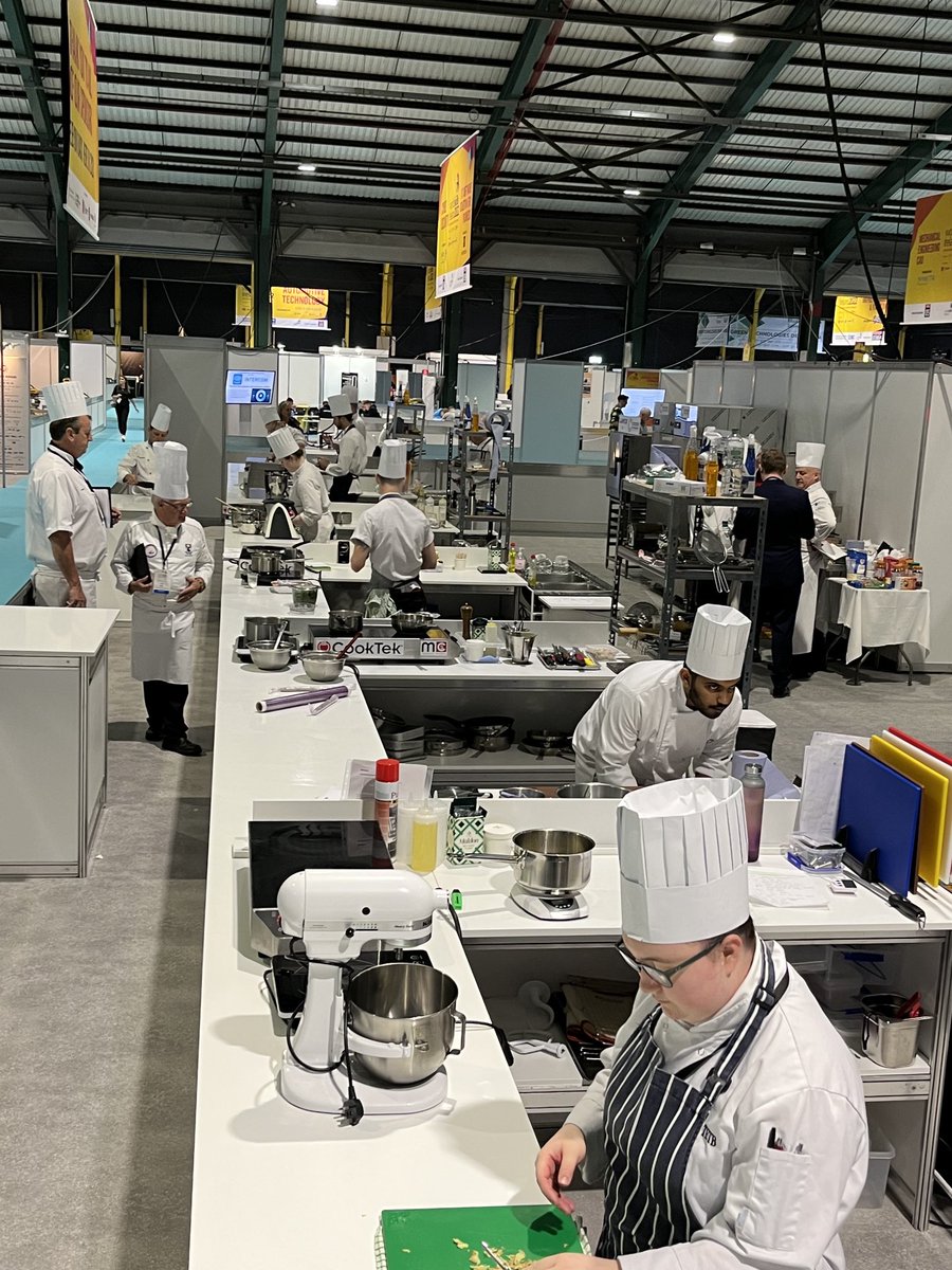 Eamonn Hoult (@eamonnhoult) on Twitter photo All busy on the Cookery Skills World Skills Ireland 2022 <a href="/ATU_GalwayCity/">ATU Galway City</a> @GMITHotel <a href="/WorldSkillsIE/">WorldSkills Ireland</a> All busy on the Cookery Skills World Skills Ireland 2022 <a href="/ATU_GalwayCity/">ATU Galway City</a> @GMITHotel <a href="/WorldSkillsIE/">WorldSkills Ireland</a>