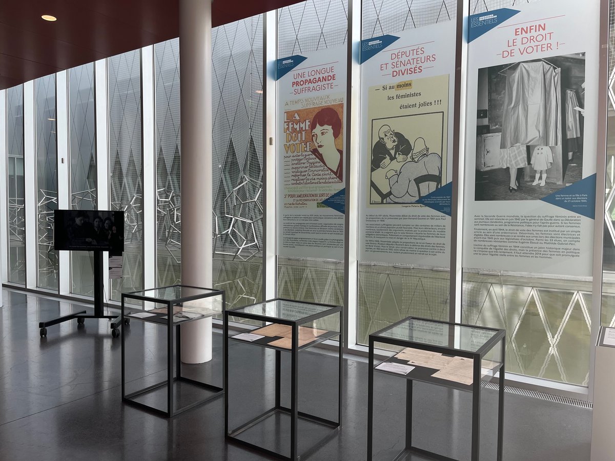 A partir d’aujourd’hui, venez découvrir gratuitement l'Ordonnance instituant le droit de vote des femmes de 1944 à l’hôtel de Soubise et sur le site de Pierrefitte-sur-Seine #LesEssentiels #Droitdevotedesfemmes bit.ly/3xnxD5h
