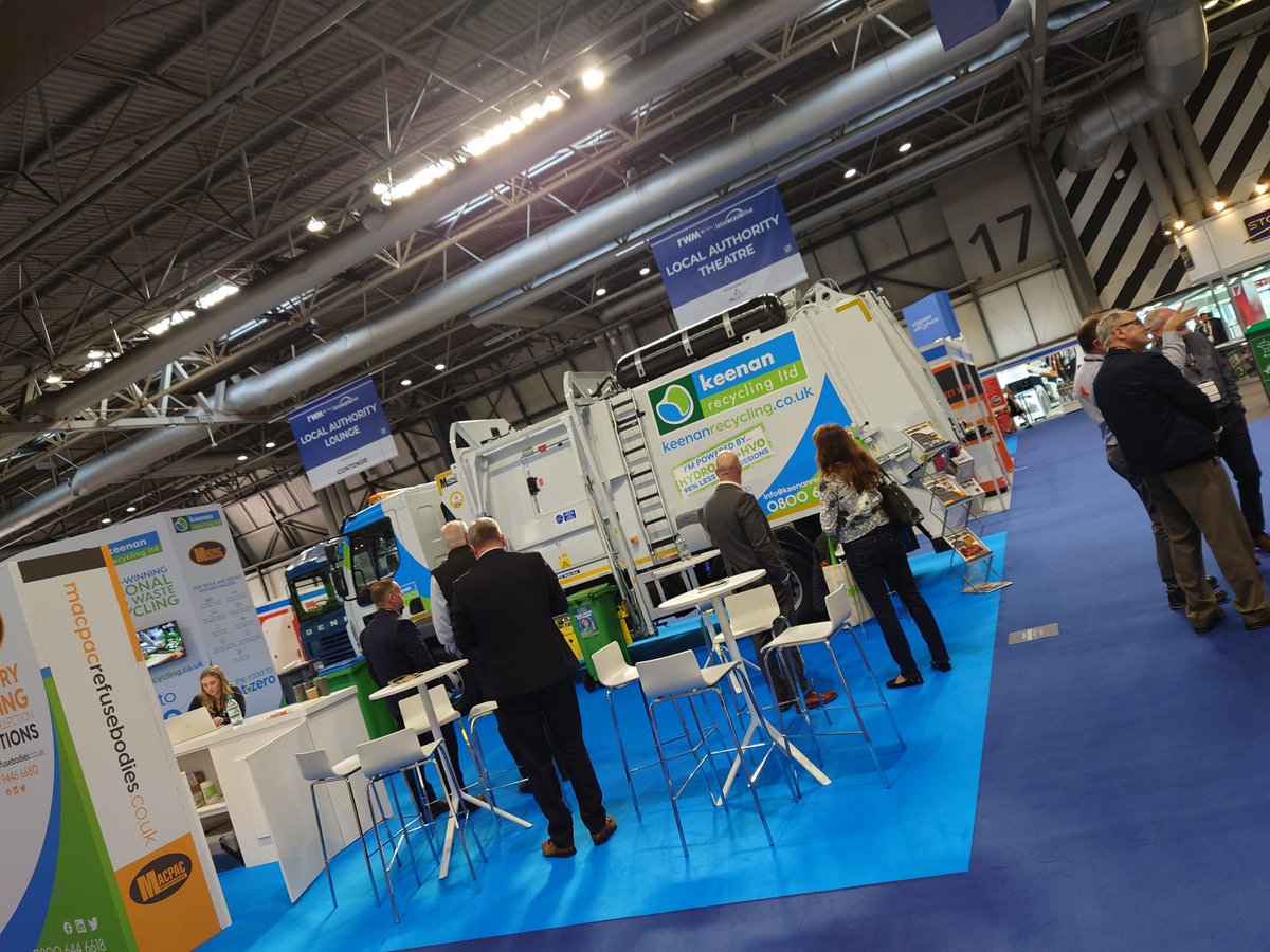 MacpacRefuse's tweet image. Good Morning! We are exhibiting @RWM_Exhibition this week, stands rk-60 and rk-70, where we have some of our products on display along with our staff who are happy to answer any questions. #wastemanagement #RWMLRL22