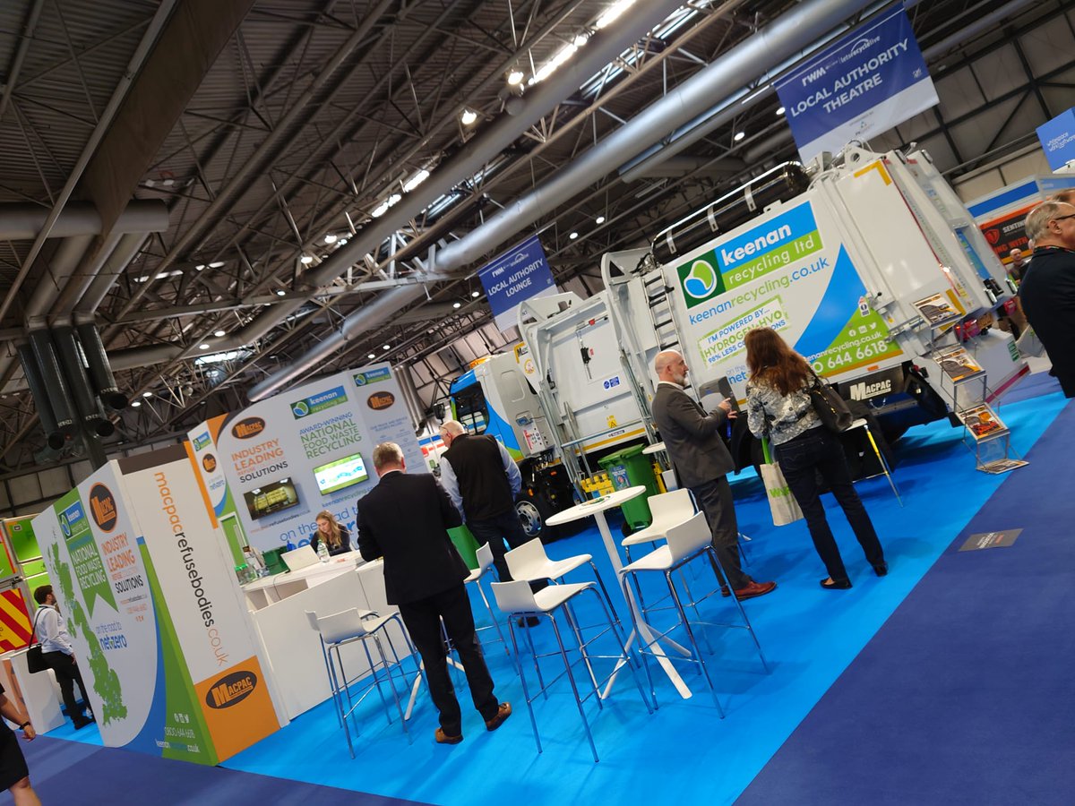 MacpacRefuse's tweet image. Good Morning! We are exhibiting @RWM_Exhibition this week, stands rk-60 and rk-70, where we have some of our products on display along with our staff who are happy to answer any questions. #wastemanagement #RWMLRL22