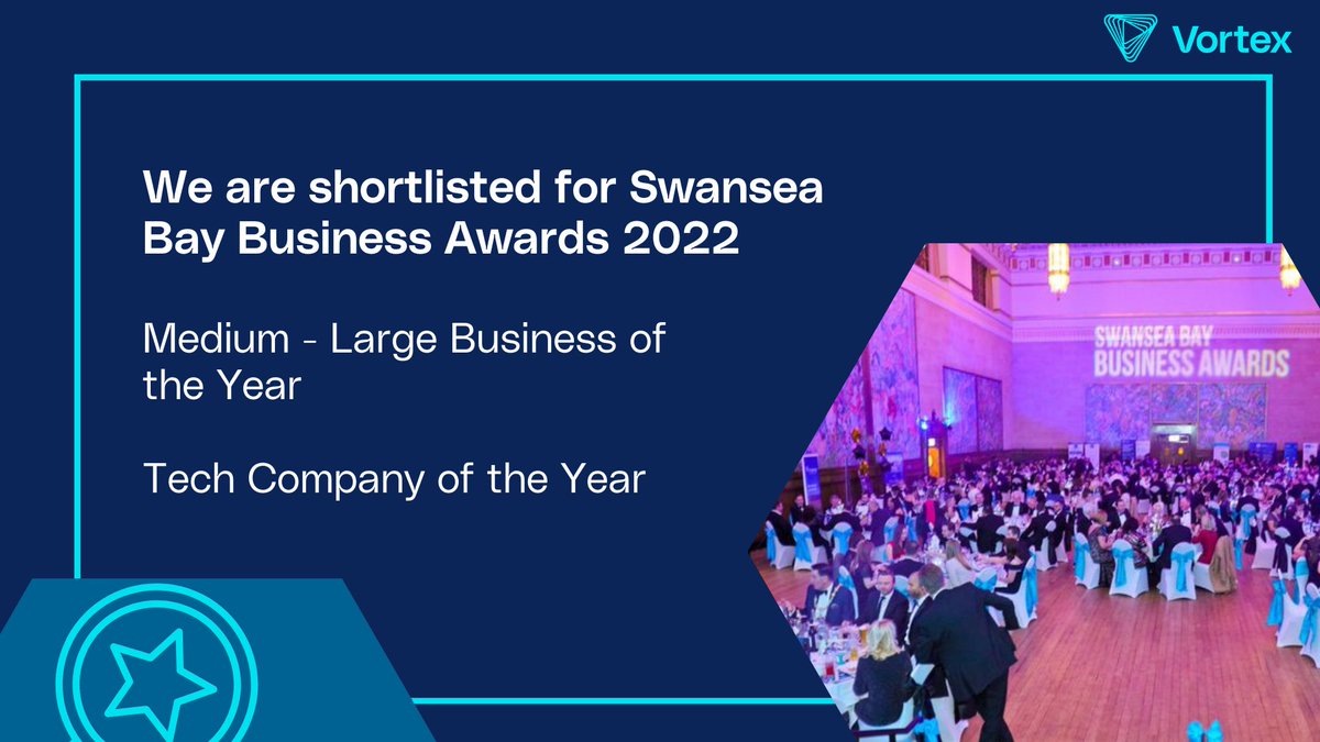 Vortex IoT Ltd (@vortexiot) on Twitter photo The #SwanseaBayBusinessAwards are this Thursday!
We are delighted to be shortlisted for Medium-Large Business of the Year and Tech Business of the Year.
You can see the full shortlist here: lnkd.in/eS4YsRWR
We look forward to seeing you all there!
(<a href="/businesslive/">BusinessLive</a>) The #SwanseaBayBusinessAwards are this Thursday!
We are delighted to be shortlisted for Medium-Large Business of the Year and Tech Business of the Year.
You can see the full shortlist here: lnkd.in/eS4YsRWR
We look forward to seeing you all there!
(<a href="/businesslive/">BusinessLive</a>)