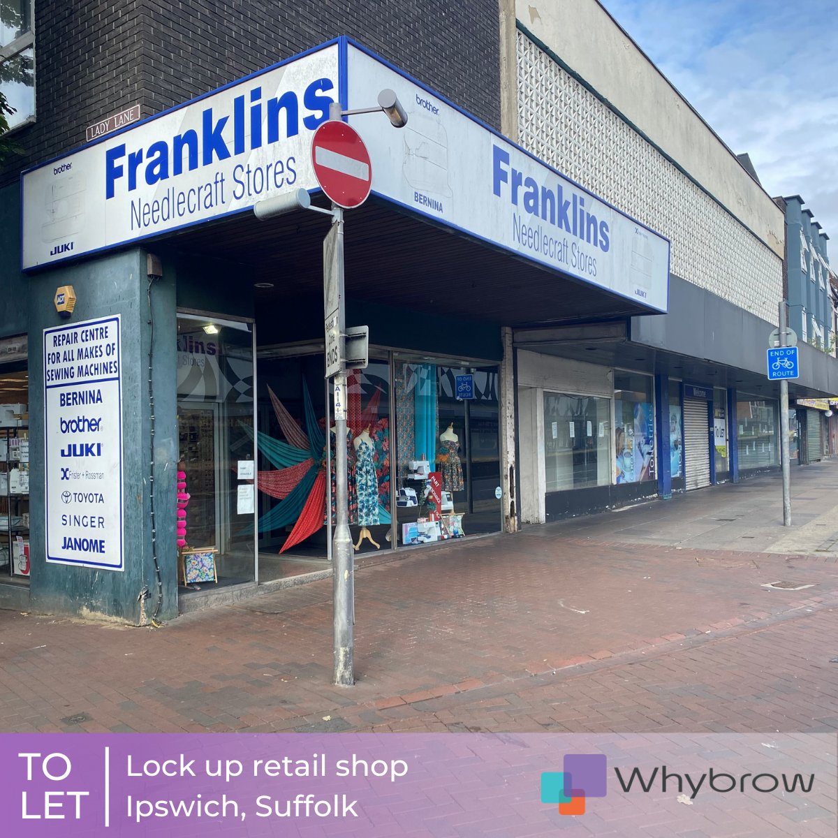 Fully fitted lock-up retail shop available for rent in Ipswich! 📢

The property has access to multi-storey underground and surface parking and comes with a number of features as well.
 
💸 £17,500 pax
➡️ 1,394 sq.ft (129 sq.m)
📍 Ipswich, Suffolk

Call us today:
📞 01206 577667