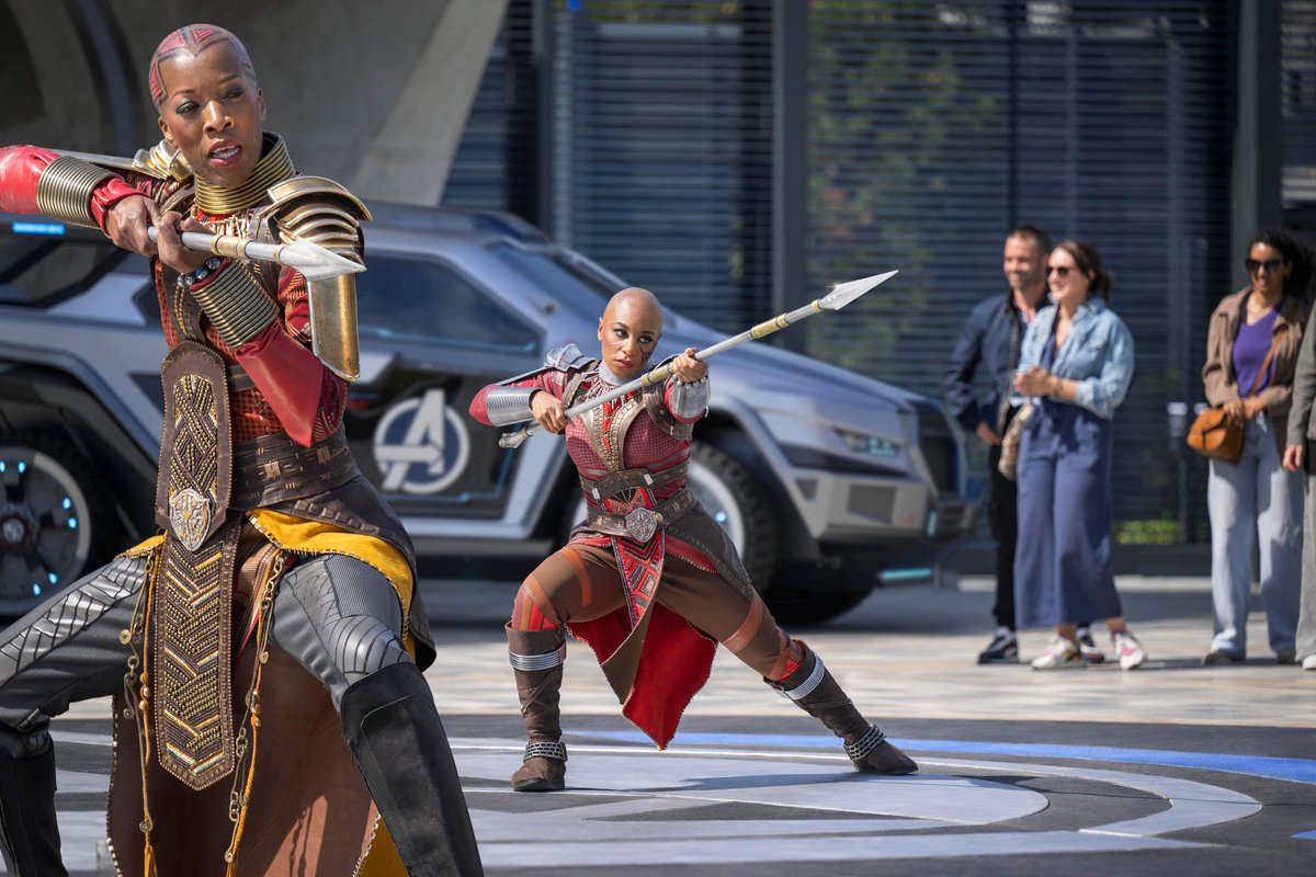 Join the ranks of the Dora Milaje and train alongside General Okoye. Wakanda Forever! #AvengersCampusParis