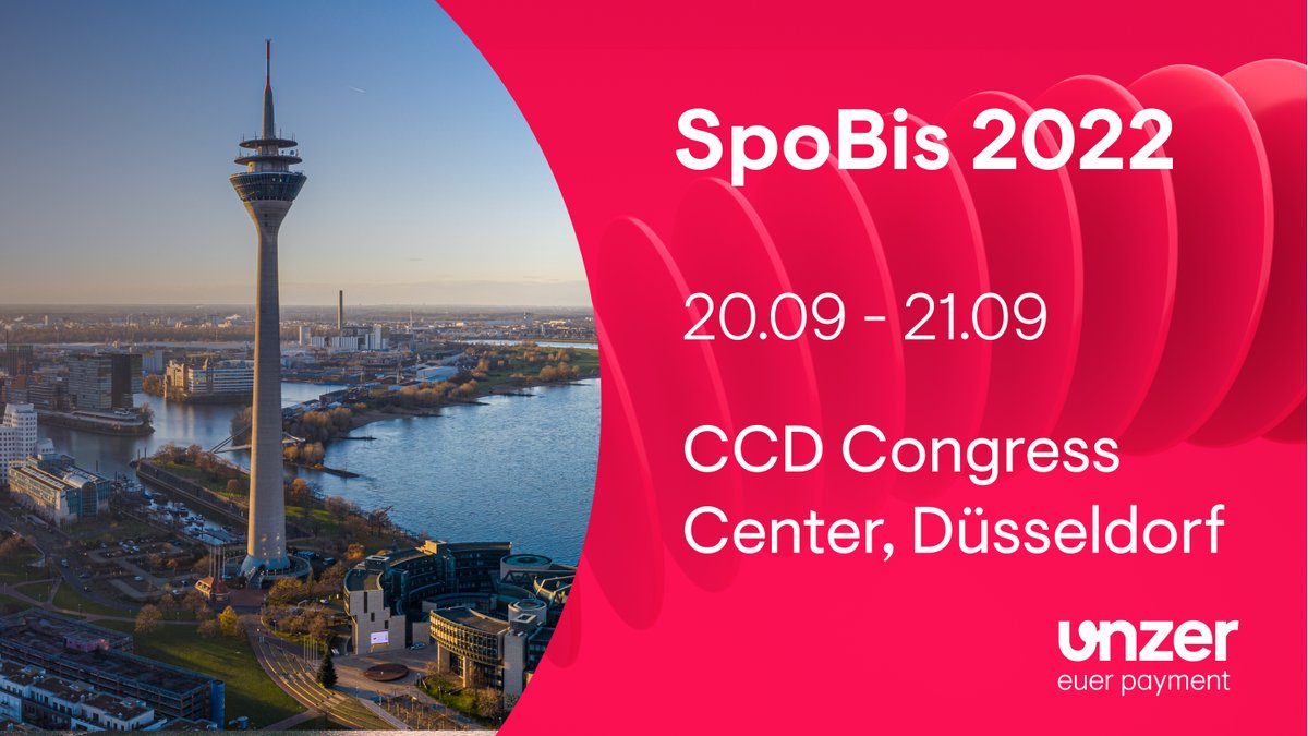 Nur noch wenige Tage bis zum SpoBis! 🥇

Ende September kommen die wichtigsten Player der Sportbusiness-Branche nach Düsseldorf, um sich untereinander auszutauschen. Wir sind natürlich auch dabei.

Triff uns gerne vor Ort oder vereinbare einen Termin: unzer.com/de/connected-c…
