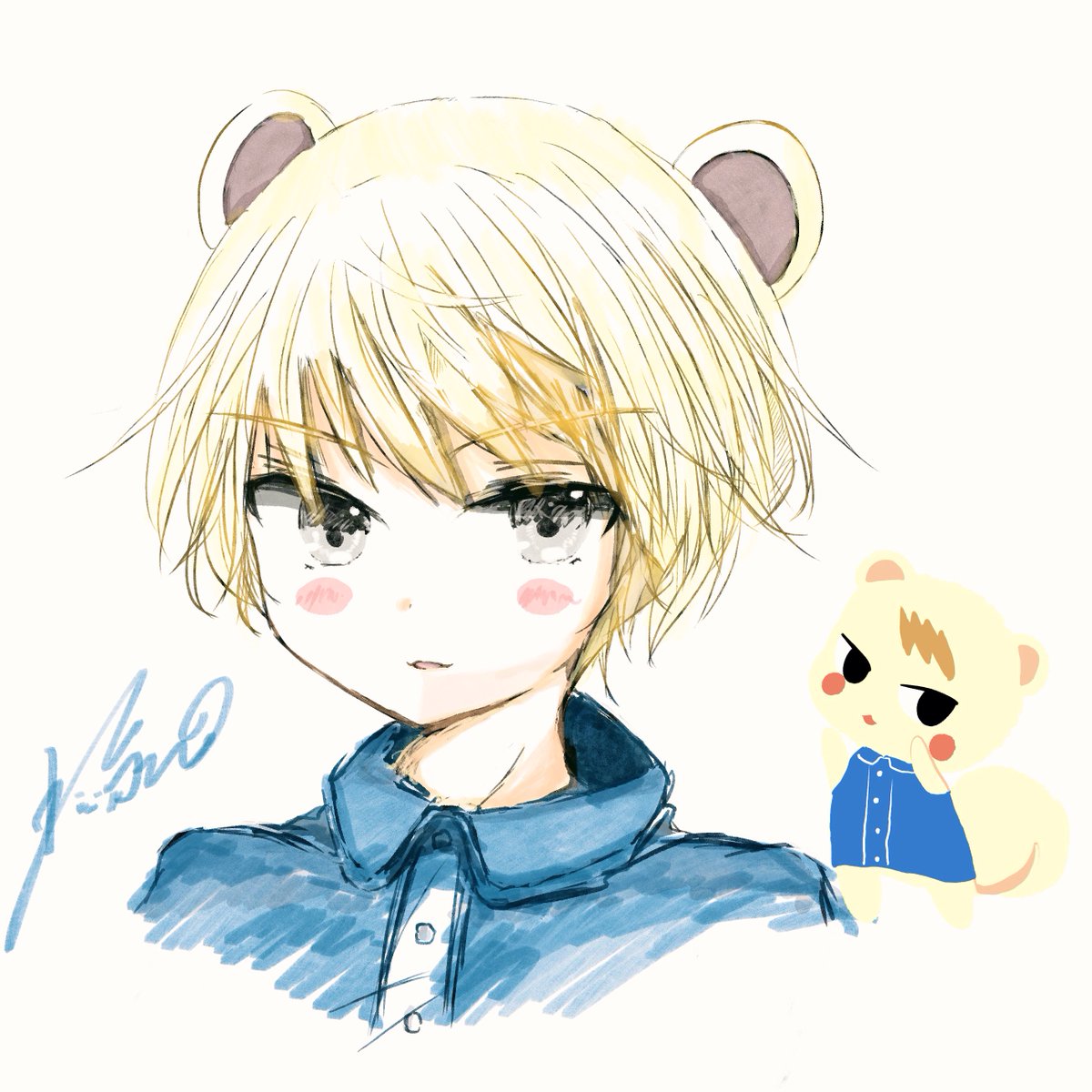 「」|れふぃのイラスト