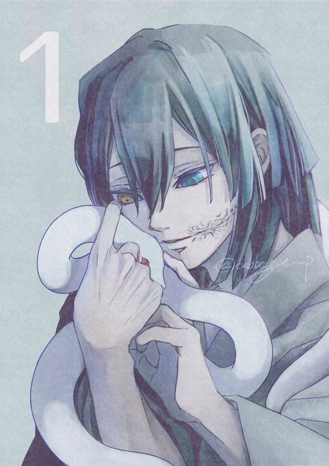 「smile white snake」 illustration images(Latest)｜2pages