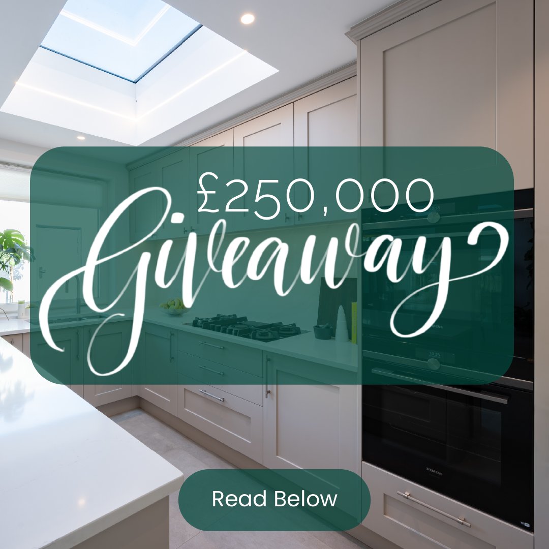 anthonymullan's tweet photo. It’s your last chance to get your dream kitchen at a discount! ⌛️

We’re happy to say that most of our £2,500 Giveaway vouchers have gone! But, there’s still a small number available.

Book your design consultation now to secure yours: https://t.co/eNkNe18nZt https://t.co/ULKgMmXyFQ