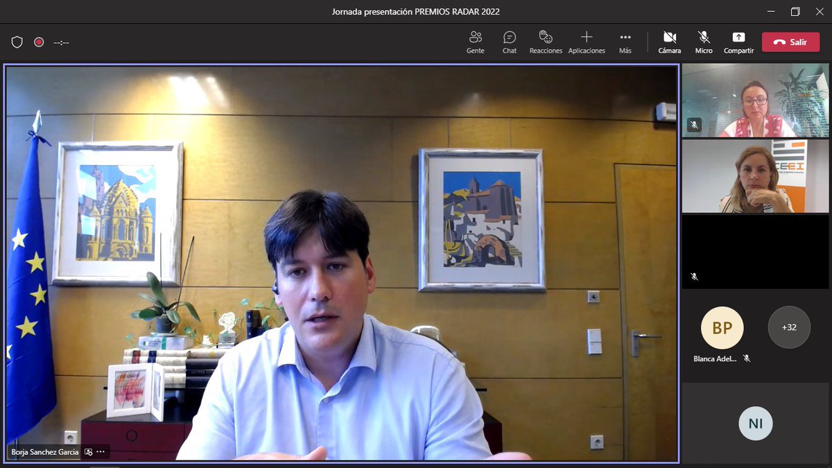 ceeiasturias's tweet image. Esta mañana presentación de  la nueva edición de los 𝗣𝗥𝗘𝗠𝗜𝗢𝗦 𝗥𝗔𝗗𝗔𝗥 𝟮𝟬𝟮𝟮 🏆 de la mano de Borja Sánchez, Consejero de Ciencia, Innovación y Universidad y nuestra directora #CEEIAsturias, Cristina Fanjul.

ℹ👉 ceei.es/sites/agenda/e…
#PremiosRADAR #PremiosRADAR2022
