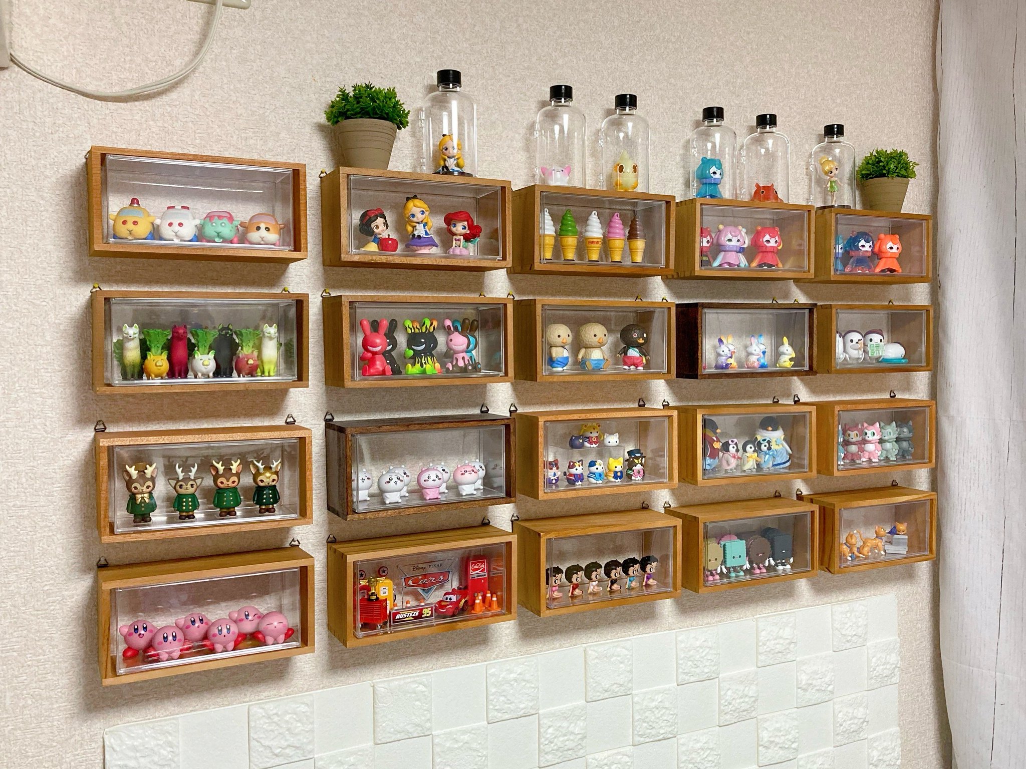 amiibo収納にピッタリ！100均の横開きディスプレイケースが有能