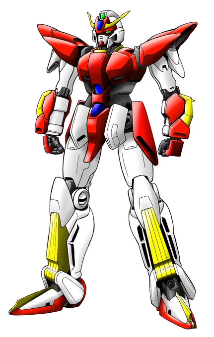 昔描いたハーピー型に変形するガンダム。これ描いた後にシードが放送され始め、レイダーガンダム出てきて驚いた。同じモチーフでもこんなに違うんだなって。玩具前提でシンプルに変形させる事を意識するきっかけになりました。 ちなみに画用紙にボールペンで描いた。それをスキャンしてパソコンで色塗 