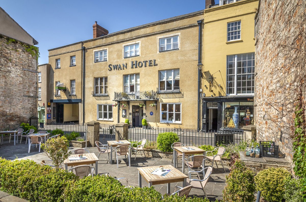 Our final post in the series takes us onto the terrace. Today we look back onto The Swan. The keen eye will spot the deck chair in the bottom right, where many Victorians may have sat back &amp; enjoyed their wine and spirits.