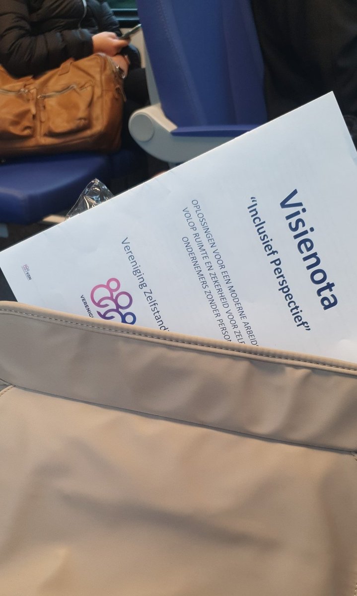 Op pad vandaag voor gesprekken met twee ministeries,  @MinisterieEZK en <a href="/MinVWS/">Ministerie van VWS</a>, over hun en onze plannen voor zelfstandig ondenemers zonder personeel.