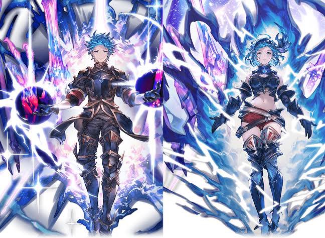 「ワンピースコラボからグラブルを始めた新規さんへ主人公がこの見た目のプレイヤーは最」|ユッキー(CV:茶◯林)のイラスト