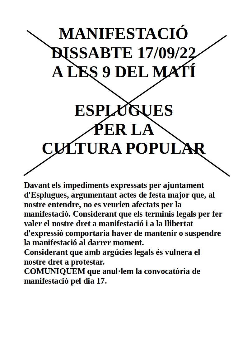 Trab_Esplugues's tweet photo. https://t.co/CIfbbH2RKS