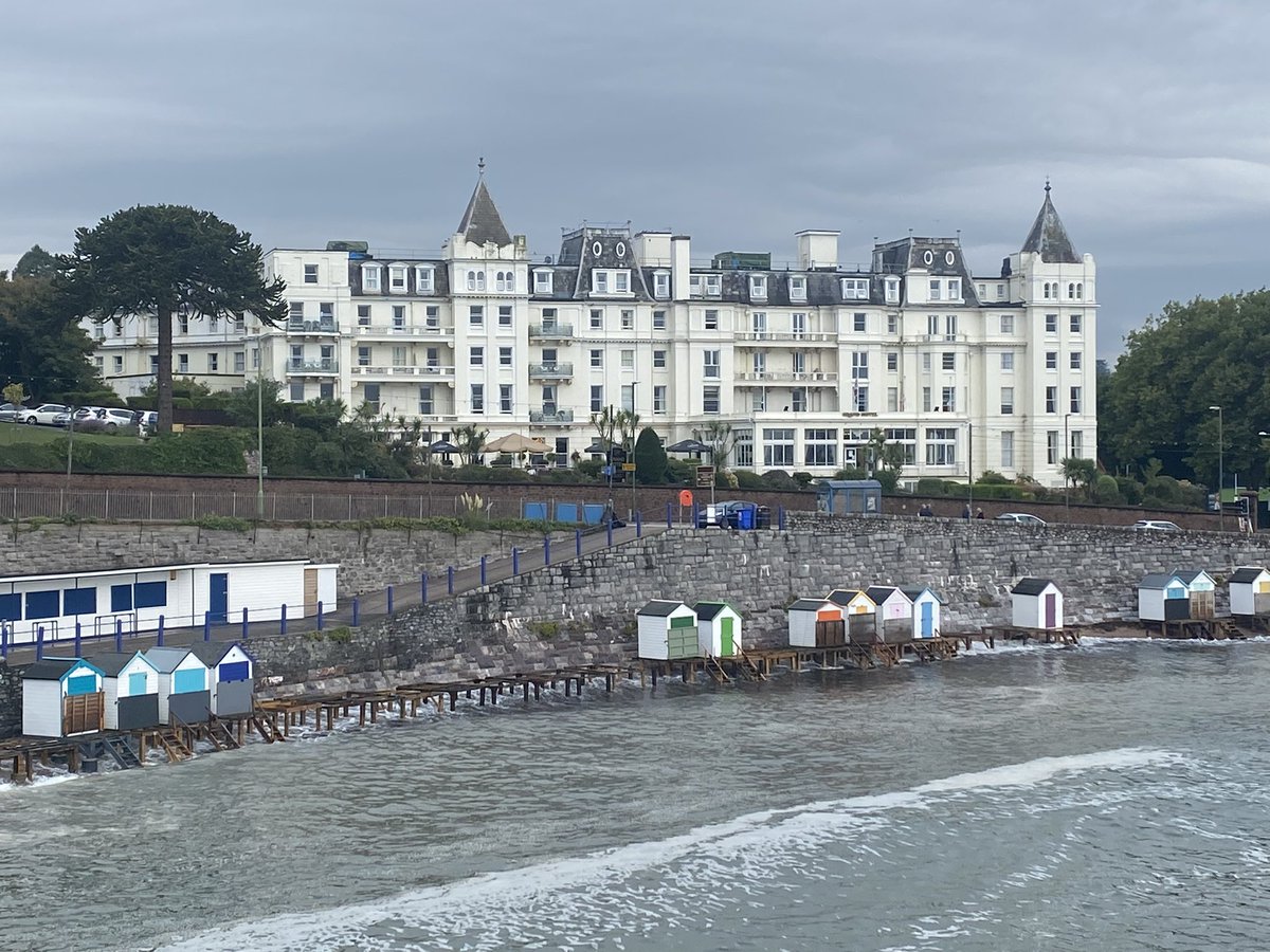 My current digs, <a href="/GrandTorquay/">The Grand Hotel</a>, as I eagerly await my presentation tonight  at the <a href="/AgathaFestival/">International Agatha Christie Festival</a> with the kind assistance of <a href="/jcbernthal/">Dr Jamie Bernthal-Hooker</a>, <a href="/DrMarkAldridge/">Mark Aldridge</a>, <a href="/PastMortems/">Carla Valentine</a>, and John Curran. Hope to see you there! #AgathaChristie #Ipreferitcloudy #noreally