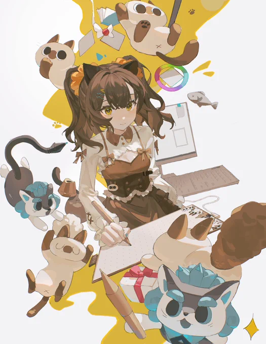 HUION KIZUNAでイラストを作ってみました #Huion創作使用製品 