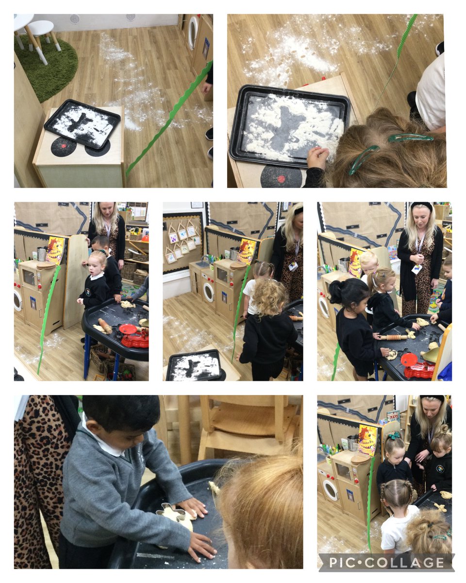 MissWarbrick_'s tweet image. Today, the story of the Gingerbread Man has been introduced to nursery. The Gingerbread Man has escaped and the children are making predictions as to what has happened to our classroom! 
#eyfsinvestigation #runrunasfastasyoucan