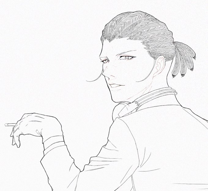 #皆さん線画と塗った後を見せてください
便乗なりけり
背景はその時の気分なので線画ない 