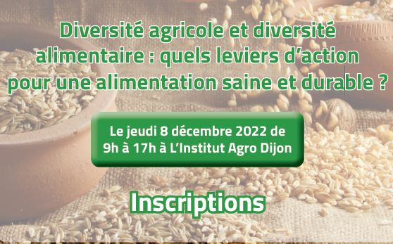 Agreenium's tweet photo. 📢Ne manquez pas le prochain colloque des #CIAG sur "la diversité agricole et la diversité alimentaire : quels leviers d'action pour une alimentation saine et durable ?"
RDV le jeudi 8 décembre 2022 à l'Institut Agro Dijon
Pour vous inscrire, cliquez ici👇
https://t.co/MAzNmvFjMT https://t.co/QTLAXaiSPI