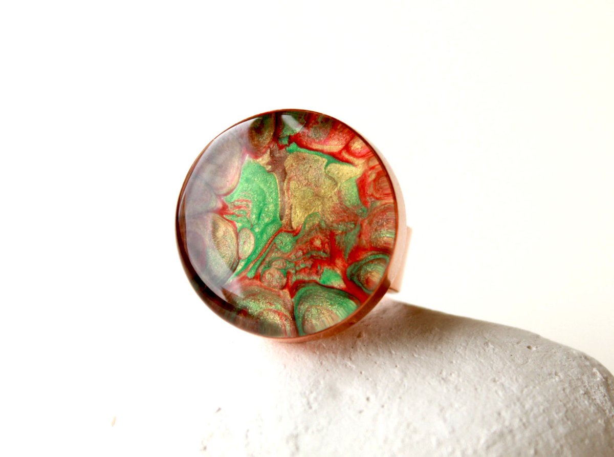 glimtybot's tweet photo. SALE - Big copper adjustable rings, hand-painted. Oval or round bezel hand-colored copper ring. Adjustable trendy statement ring. Gifts.
#CopperRing #AdjustableRings #Adjustable #BigCopper #oval #ring #sale #RoundBezel #EverywhereUR
👉https://t.co/PZ0iiIbHnq https://t.co/bJGTD80nDi