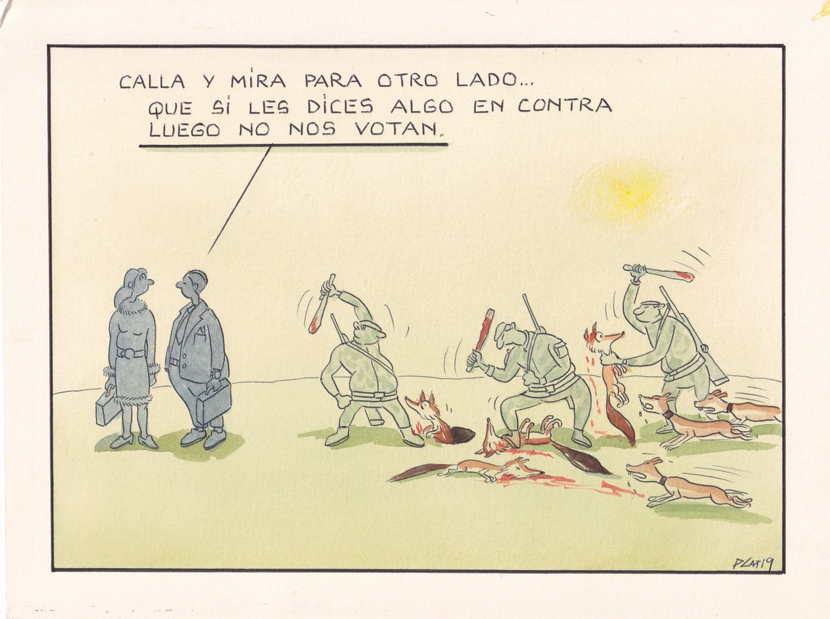 pacocatt's tweet photo. Mi viñeta de hoy. https://t.co/dIBUoEZk3N