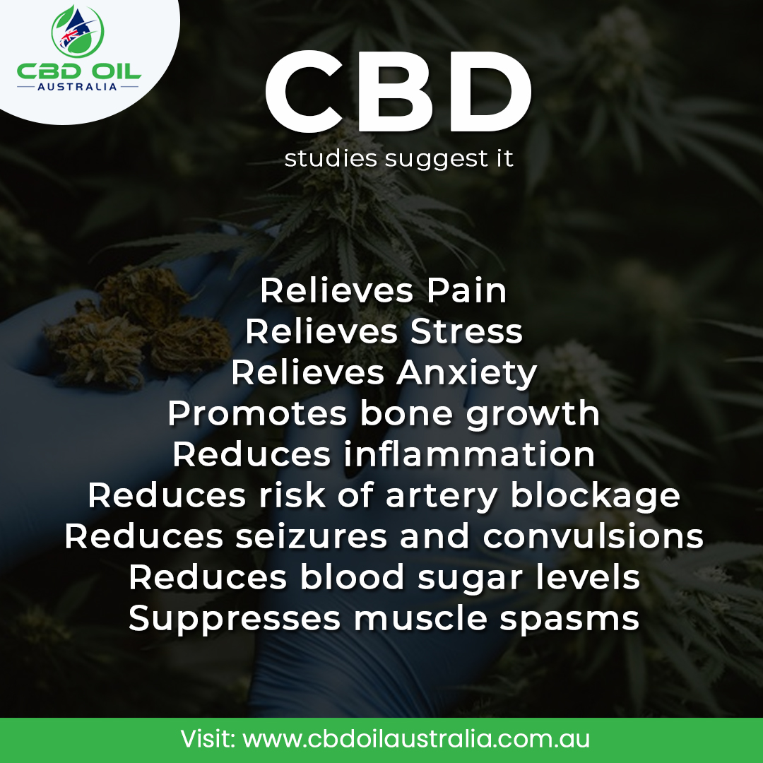There are plenty of benefits to consuming CBD. It can help you get relief from pain and stress. If you have come home after a tiring day, then it can help you get relaxed and get better sleep. It will also make your health better.
 cbdoilaustralia.com.au
#cbd #cbdoil #cannabis