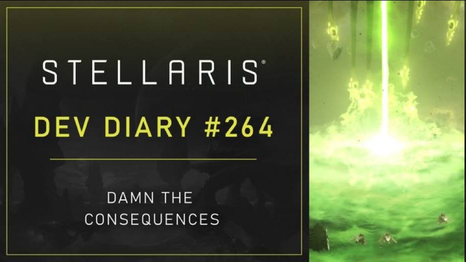 StrategiiUA's tweet photo. Новий щоденник розробників по 
👽 @StellarisGame 
📖 Тема: Прокляті наслідки

Читати українською тут 👇
https://t.co/TliXxOXH3D

#щоденникистелларіс #стелларіс https://t.co/gck6nknMjV