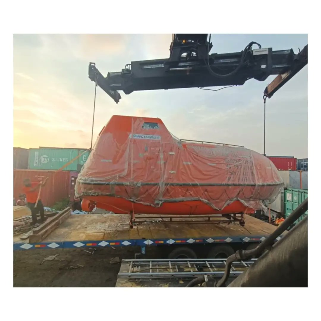freight_crate's tweet photo. We successfully handled a door-door project movement of 2 over-dimensional lifeboats(30 tons) using flat racks from China to Mumbai. 
Get in touch for your project and other freight requirements at support@freightcrate.in.

#freightcrate #flatrackcontainer #project #import https://t.co/QXa0Mj6K9P