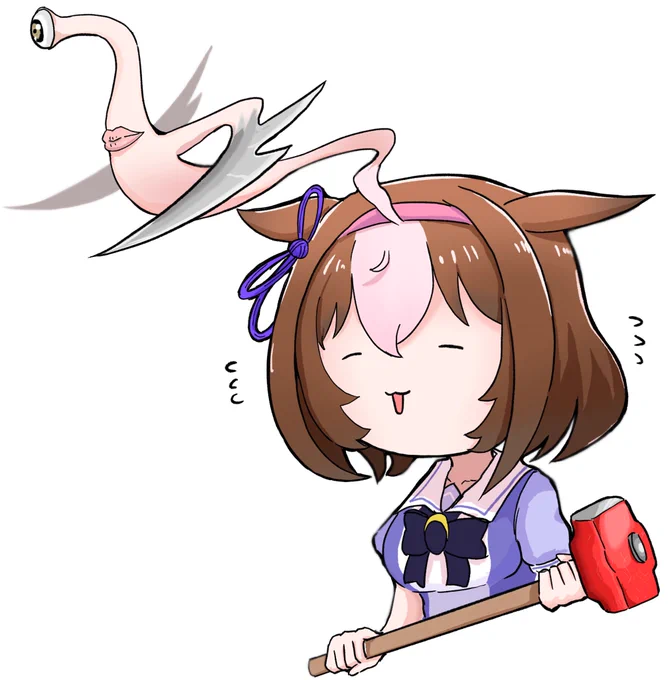 #絵柄が好みって人にフォローされたい ドトウちゃんいっぱいちゅき 
