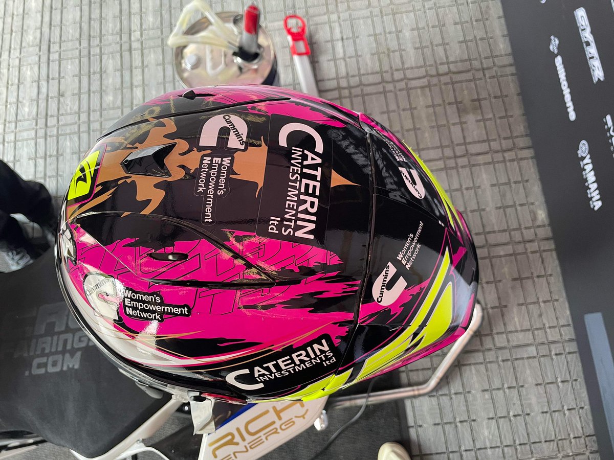 I have space on my helmet for another sponsor for the last 3 rounds.  
Is there any businesses or even personal sponsors that would like to have their logo or name displayed ? 

Message me for more info xx